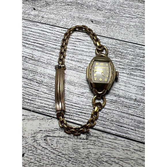 Vintage Bulova 10K Rolled Gold Plate Ladies Women's Watch Kreisler - Picture 1 of 14